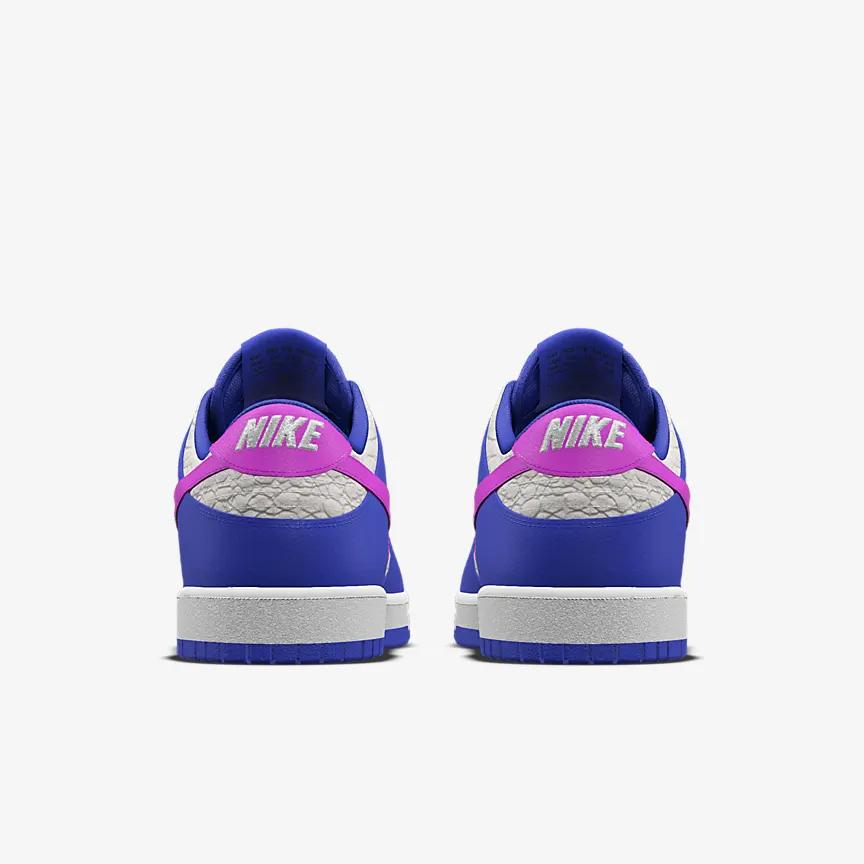 Giày Nike Dunk Low Unlocked By You Nữ Xanh Tím